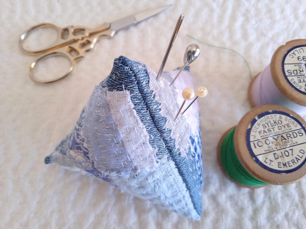 boro boro inspired pin cushion