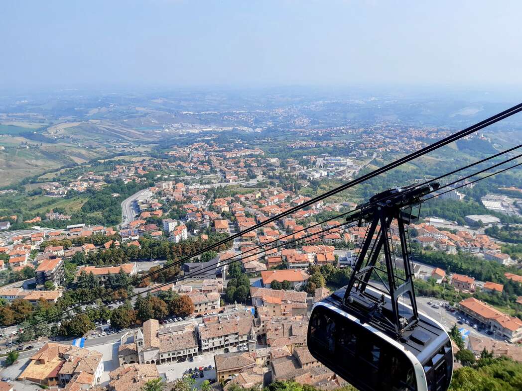 Cable car San Marino City