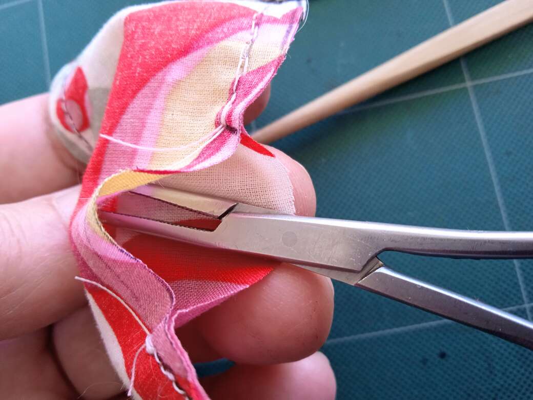 doll making turning right side out forceps 1