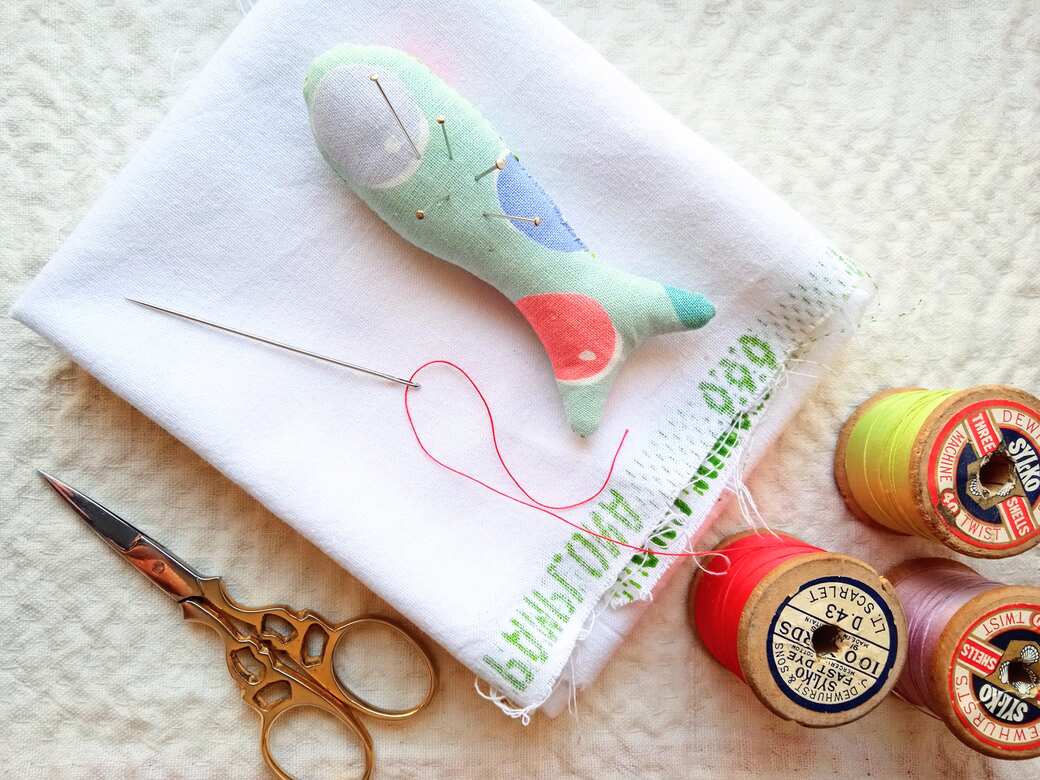 Fishy dolls hand sewing tutorial part 1.