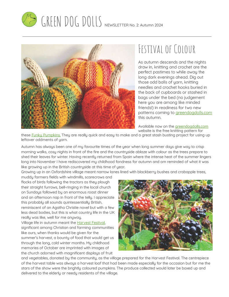 Autumn 2024 newsletter Page 1