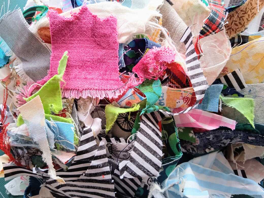 recyclable fabrics scraps no waste